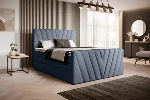 Boxspring Candice Rozměr: 160 x 200 cm, látka: Poco 40