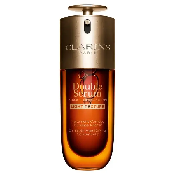Clarins DOUBLE SERUM LIGHT TEXTURE sérum na obličej s odlehčenou texturou 50 ml