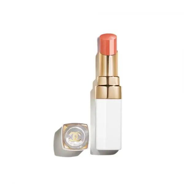 CHANEL ROUGE COCO BAUME – SHINE HYDRATING BEAUTIFYING TINTED LIP BALM TÓNOVANÝ HYDRATAČNÍ BALZÁM ZINTENZIVŇUJÍCÍ KRÁSU RTŮ - 754 TENDER PEACH 3G 3G