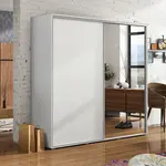 Šatní skříň Ska A20 Barva korpusu: Dub - Artisan, Rozměry: 230 cm, Dveře: Bílé