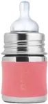 Pura nerezová dojčenská fľaša 150ml, rose