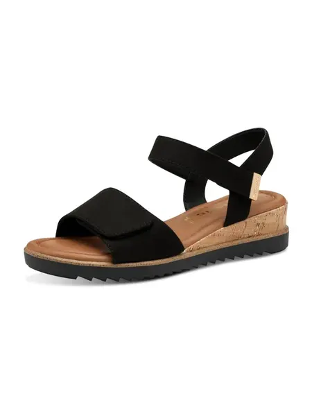 Tamaris Sandále  čierna