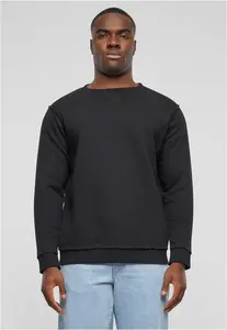 Oversized Open Edge Crew Black