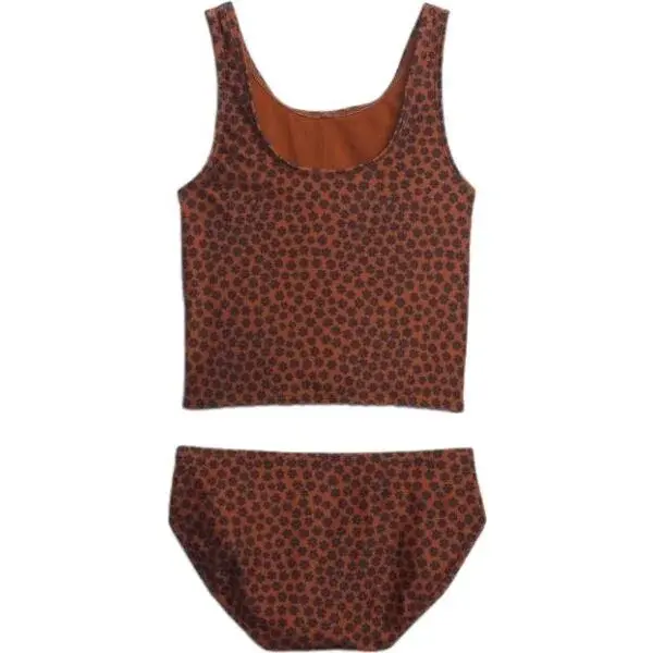 GAP SCOOP Dievčenské plavky, hnedá, veľkosť