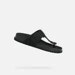 Čierne pánske papuče Geox Parnaiba