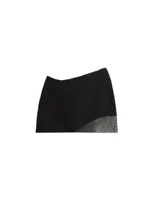 Bershka Sukňa  čierna