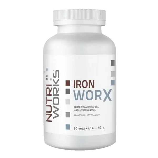 NutriWorks Iron Works - 90 kapslí