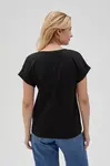 Marisse Women's T-Shirt L-Ts-4626 Black