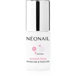 NEONAIL Manicure & Pedicure Rubber Base podkladový lak pro gelové nehty s proteinem 7,2 ml