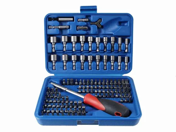 MAGG Profi Sada bitů se šroubovákem 1/4", magnetické, 122 ks - MAGG