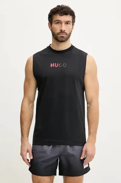 HUGO plážový top pánsky RAY BEACH_TANK_LOOSE