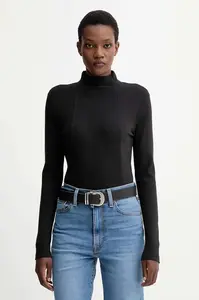 Tričko s dlhým rukávom G-Star 0 A line slim rib mock
