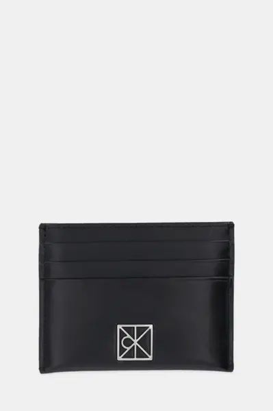 Calvin Klein Kožené puzdro na karty Calvin Klein