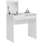 Carryhome TOALETNÍ STOLEK, bílá, 80/48/78,9 cm