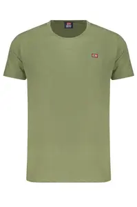 Zelené pánské triko s krátkým rukávem