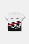 Dětské bavlněné tričko Guess