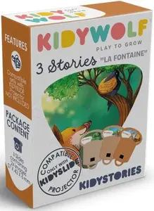 Sada tří disků do promítačky Kidyslide-La Fontainovy bajky