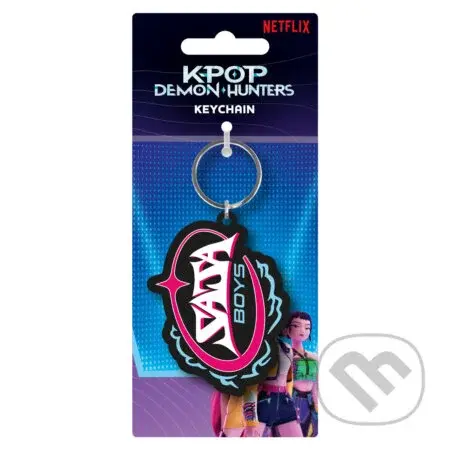 Kľúčenka gumová K-pop Demon Hunters, Saja Boys