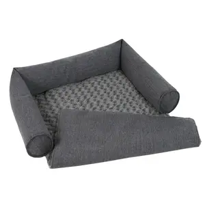 Akinu HUGS Pelech na sedačku pro psy tmavě šedý 80 x 55 cm