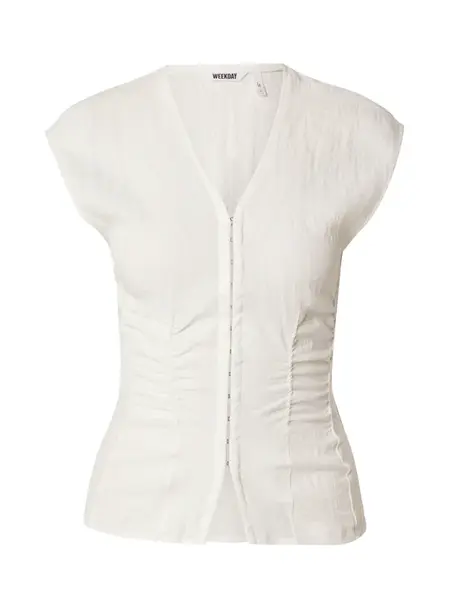 WEEKDAY Blúzka 'Alec'  biela