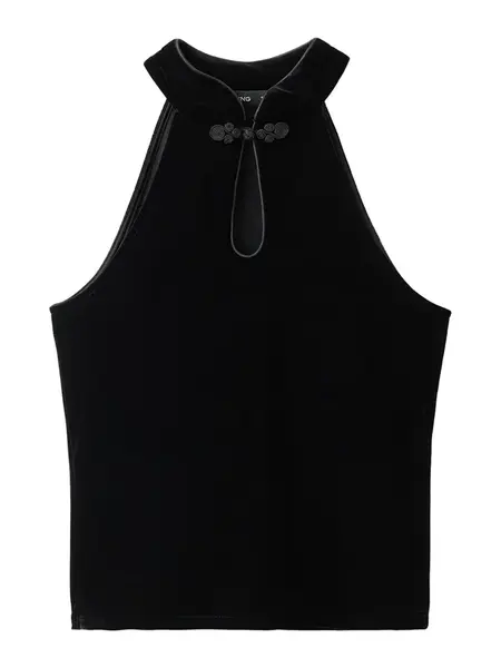 MANGO Top 'Xnara'  čierna