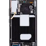 LCD + dotyk + přední kryt pro Samsung Galaxy S22, phantom black ( Service Pack)