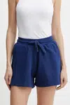 Kraťasy Silvian Heach STEFFI dámské, tmavomodrá barva, high waist, GPP25115SH