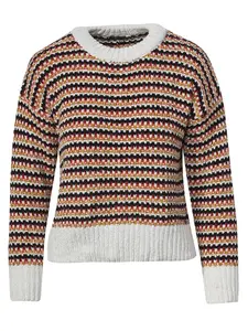 KOROSHI Sveter  hnedá / biela