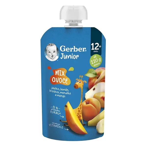 GERBER Junior kapsička mix ovocie 110 g