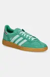 Semišové tenisky adidas Originals Handball Spezial ST W zelená barva, JS2908