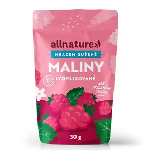Allnature Malina sušená mrazem celá 30 g