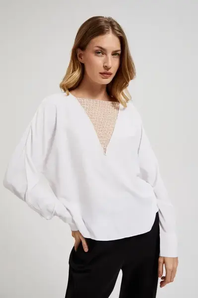 Marisse Women's Shirt Z-Ko-4535 Off White