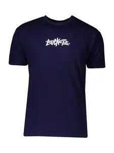 Bucketz Tričko  indigo / biela