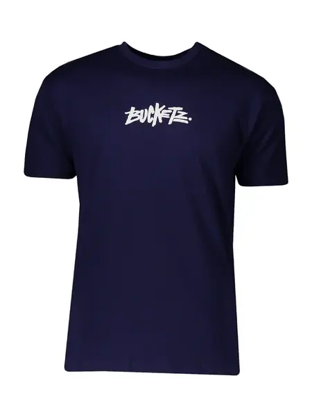 Bucketz Tričko  indigo / biela