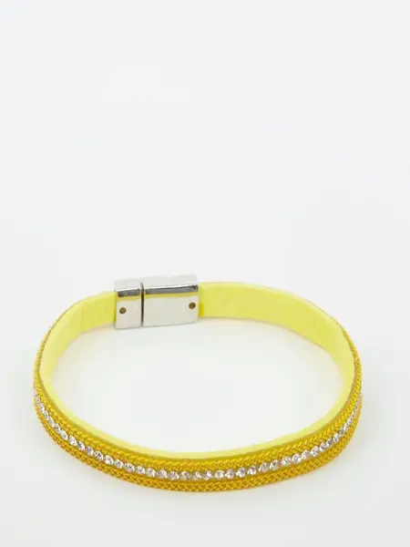 Yellow bracelet Yups dktf0367. R06