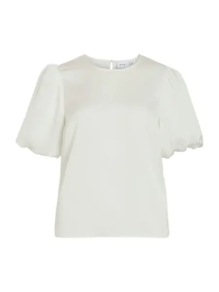 VILA Blúzka 'VIEllette'  biela