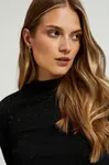 Marisse Women's Blouse Z-Ts-4522 Black