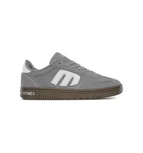 Etnies pánské boty Locut Grey / White / Gum | Šedá | Velikost 12 US