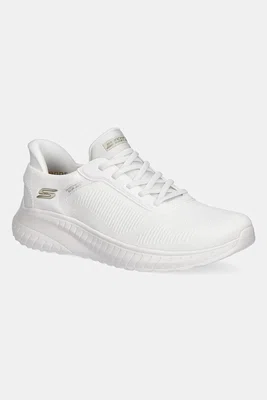 Sneakers boty Skechers BOBS SQUAD CHAOS bílá barva, 117497