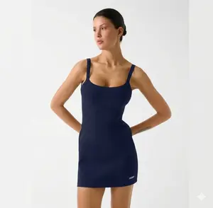 Guess stella rib short dress l