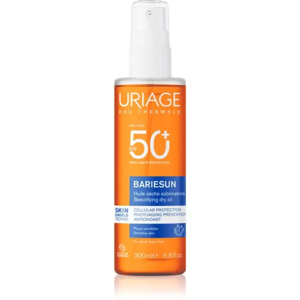 Uriage Bariésun Dry Oil SPF 50+ suchý olej na opaľovanie SPF 50+ 200 ml