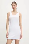 Šaty Guess SUNFLOWER bílá barva, mini, přiléhavé, V5GK06 K8RT2