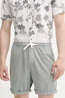 Bavlněné šortky Superdry pánské, šedá barva, M7110479A-05Q