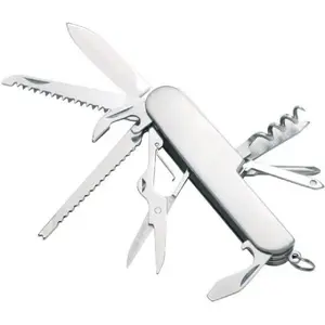 Ferrino 11 FUNCTION KNIFE Multifunkčný nôž, strieborná, veľkosť