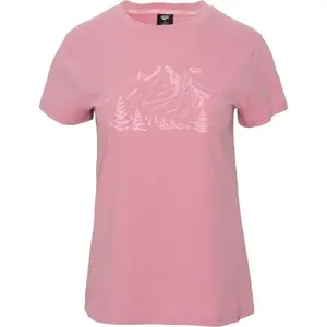 Hi-Tec LADY SERENITY SP Dámské bavlněné triko, růžová, velikost