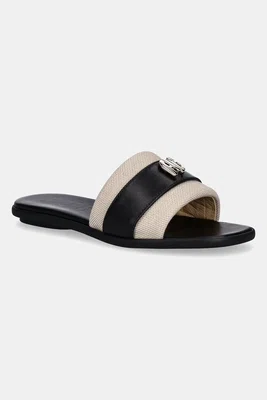 Pantofle Furla Furlarch Mule dámské, černá barva, YJ31RCH BX3893 EC000