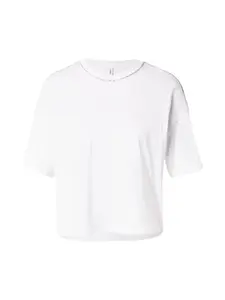 ONLY Tričko 'ONLCHERI'  strieborná / biela