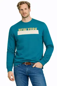 Pánská mikina Jumper tyrkysová