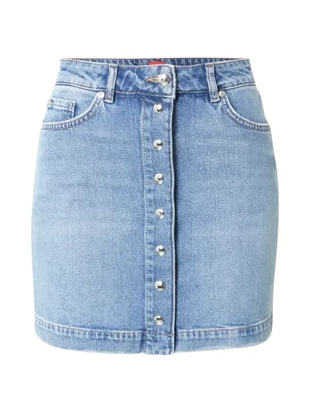 HUGO Sukňa 'Gilvie'  modrá denim