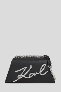 Kožená kabelka Karl Lagerfeld K/SIGNATURE